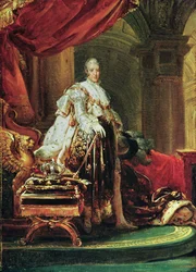 Portrait en pied de Charles X (1757-1836), roi de France et de Navarre (1824-1830), 1825